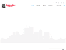 Tablet Screenshot of neighborhoodhacker.com